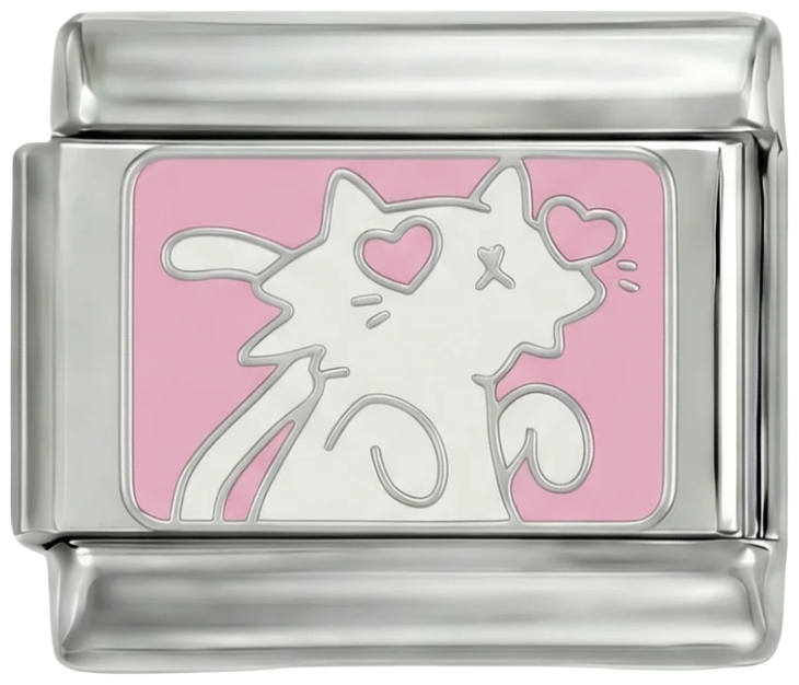 Cat with Pink Hearts - cat-with-pink-hearts.png