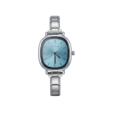 Capri Watch Silver Blue Dial