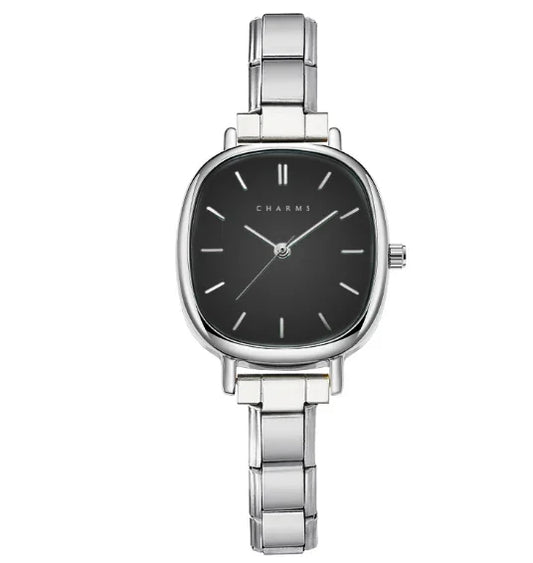 Capri – Édition argentée cadran noir
