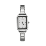 Como Watch Silver – White Dial Edition