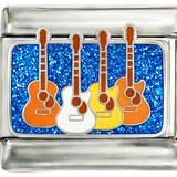 Several Guitars, on Silver