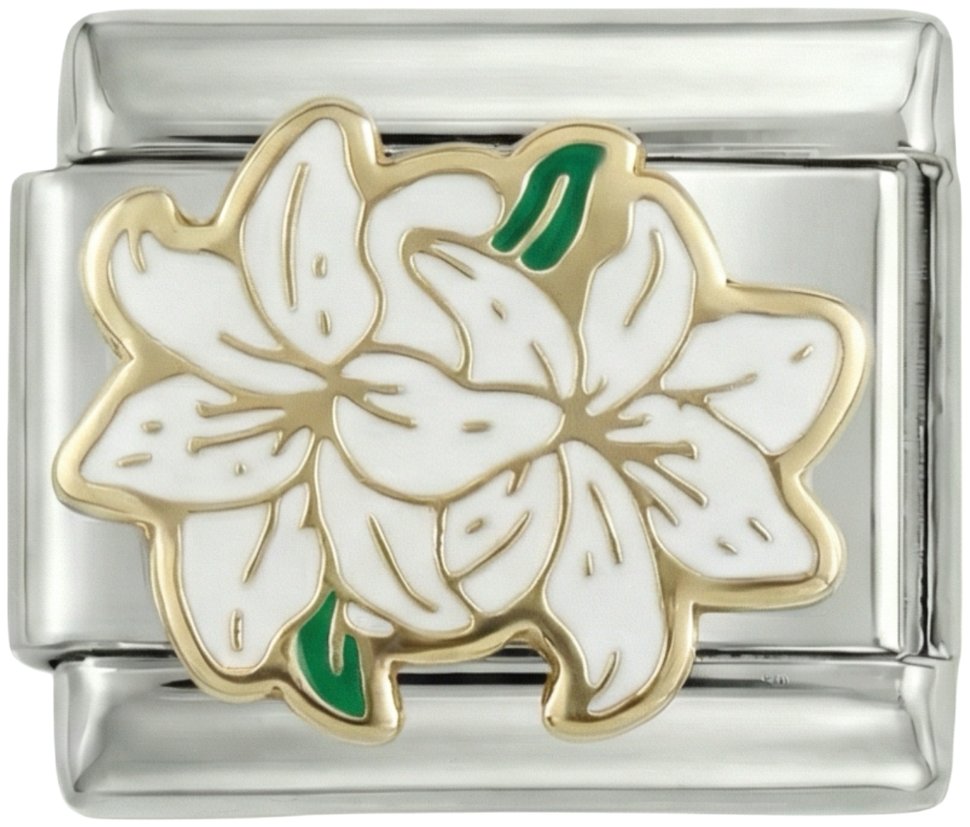 Double Lili Flowers, on Silver - double-lili-flowers-on-silver.png